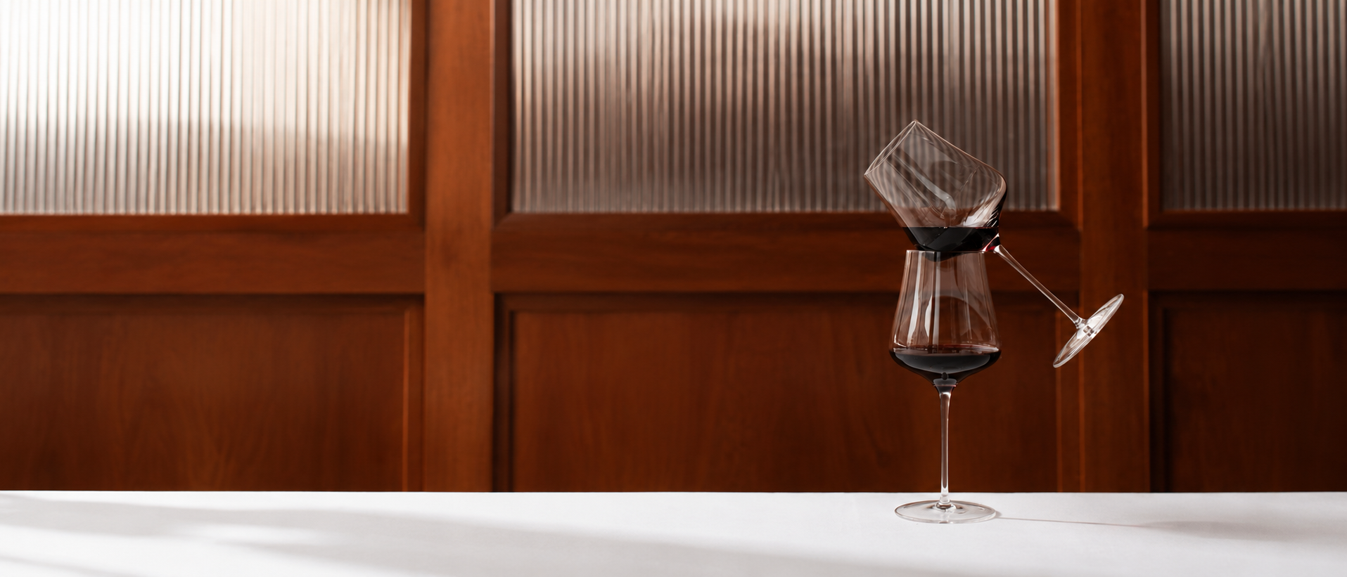 Modern glassware collection