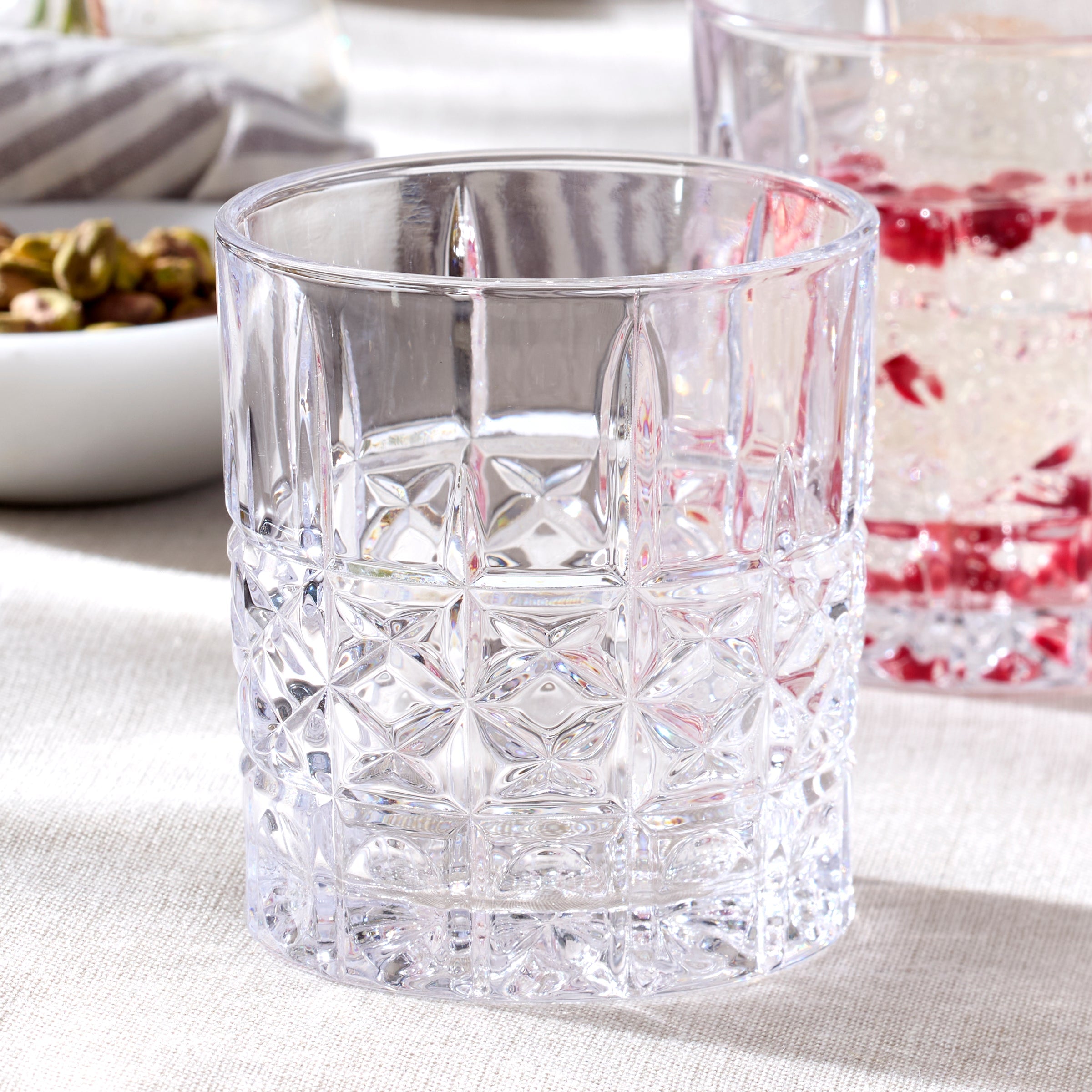 Starburst Cut Double Old Fashioned Glasses, Set of 4 - Image 3