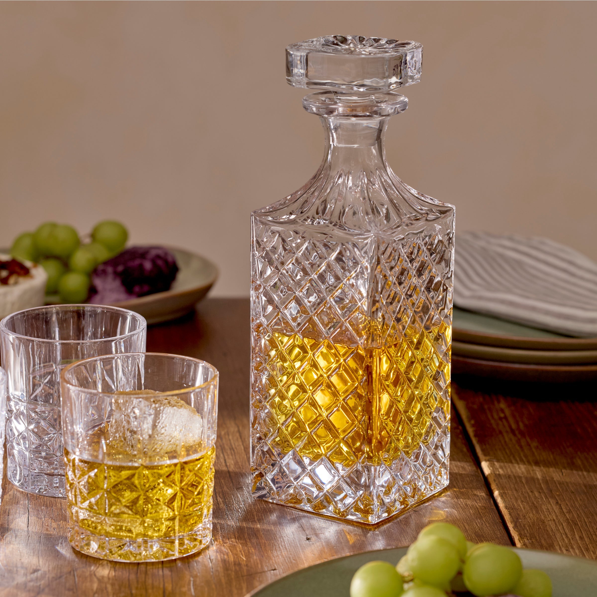 Starburst Cut Double Old Fashioned Glasses, Set of 4 - Image 7