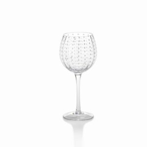 White Dot Glassware Set of 6