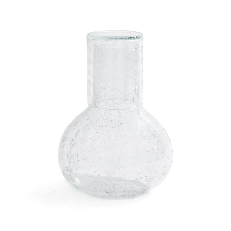 Etched Glass Carafe & Tumbler Collection