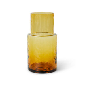 Amber Glass Carafe