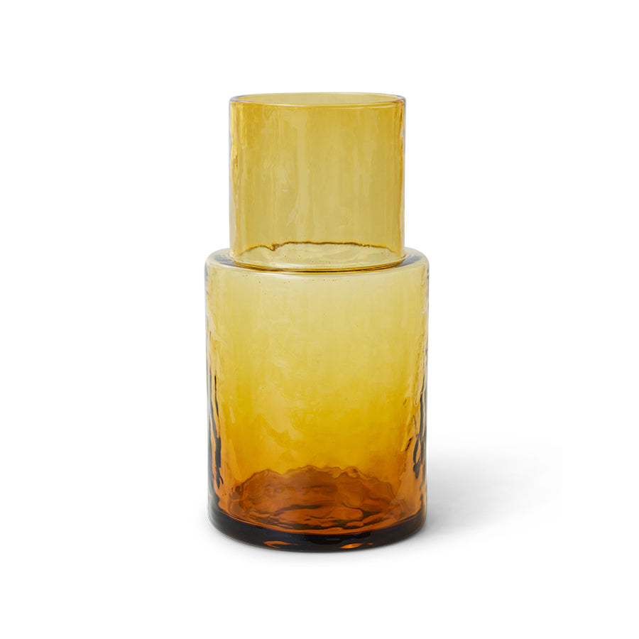 Amber Glass Carafe